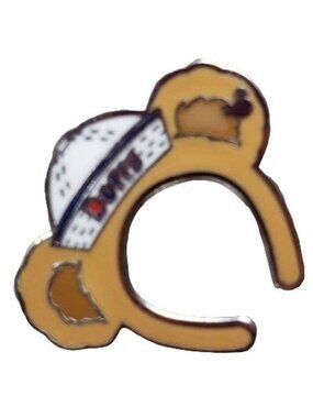Disney Duffy Trading Pin Teddy Bear Mouse Ears Headband Hidden Mickey Brooch Pin
